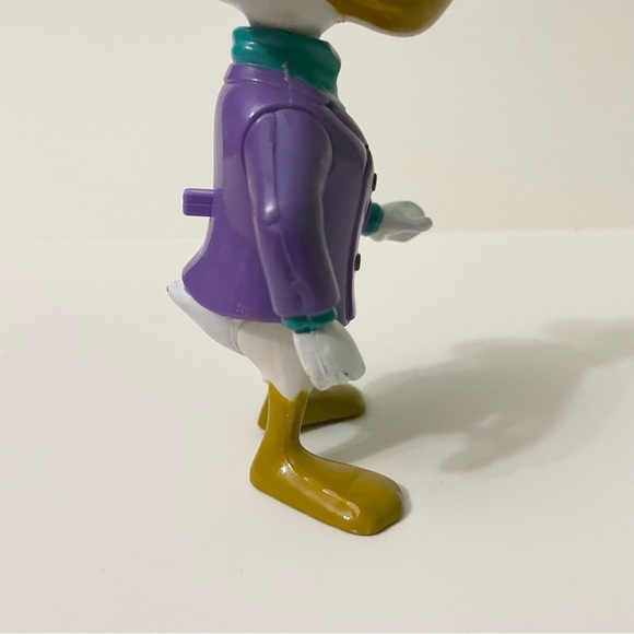 Vintage 1991 Darkwing Duck 4” Figure Disney Ducktales Playmates No Hat - Picture 11 of 16